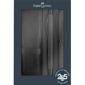 Geschenkset Faber-Castell Essentio, 3-tlg., schwarz