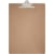 Klemplaat MAUL Classic, hardboard karton, A3 staand, bruin