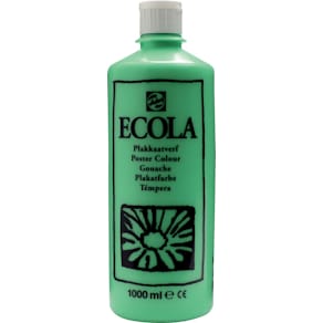 Plakkaatverf Talens Ecola, flacon 1000 ml, lichtgroen