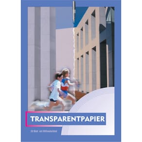 Transparentpapierblock PVP, A3, 20 Blatt