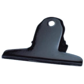 Briefklemmer ALCO 770S11, 75 mm, schwarz, 10 Stück