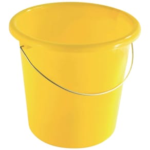 Eimer NÖLLE Kunststoff, rund, 10 L, gelb
