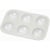 Palett 13x8,5 cm 6 fack 10/fp