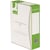 Archiefdoos Q-CONNECT, A4, rug 8 cm, karton 400 g/m², wit-groen