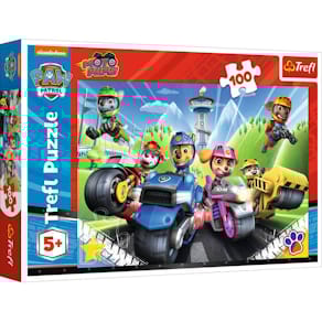 Puzzle TREFL PAW Patrol Fahrzeuge, 100 Teile