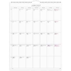 Burde Väggkalender Stora Månadskalendern 2027