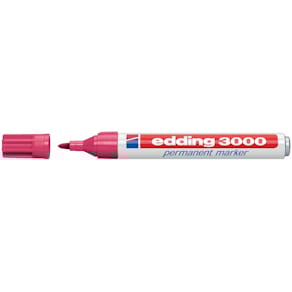 Permanent marker Edding 3000, karmijn