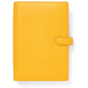 Filofax Finsbury Systemkalender Personal Gul
