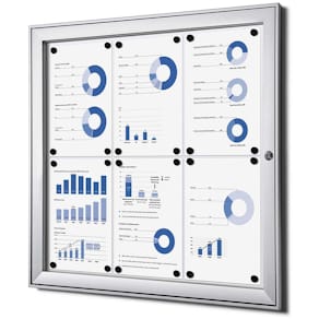 Tilbehørsdel TWINCO aluminium/grå, 740/700 mm