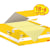 Memoblok Post-it Notes, 100 vel, 38 x 51 mm, kanariegeel, 18+6