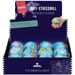 Anti-Stressball MOSES. Fernweh, sortiert