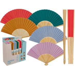 Fächer Out of the Blue Bambus Summer mix