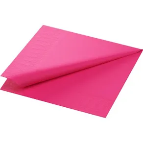 Servett Rosa, 3-lager, 33x33cm, 125/fp