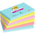 Post-it Supersticky Miami, 76x127mm, 6/FP