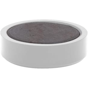 Magnete Q-CONNECT, 10 St., Ø 35 mm, weiß