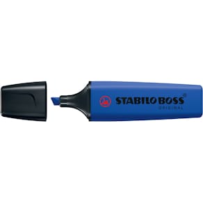 Textmarker STABILO BOSS ORIGINAL NatureCOLORS, ultramarinblau