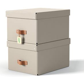 Förvaringslåda Leitz Puro 17L beige 2/fp