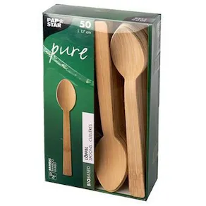 Bestick Sked PURE bambu 17cm 50/fp