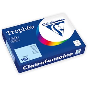 Kopieringspapper TROPHEÉ A4 160g Ljusblå 250/FP