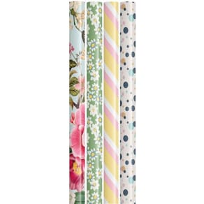 Presentpapper 70cmx4m mix