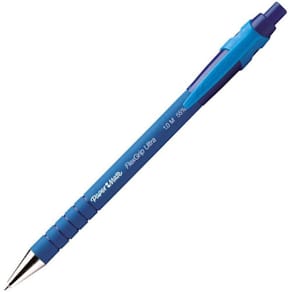 Bläckkulpenna PAPERMATE Flexgrip Clic Medium Blå, 1.0mm, 12st