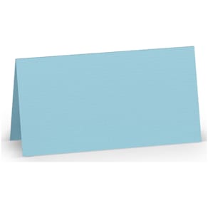 Tischkarte Rössler Paperado, 10 x 10 cm, aqua