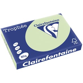 Gekleurd papier Clairefontaine Trophée Pastel, A3, 80 g, 500 velf
