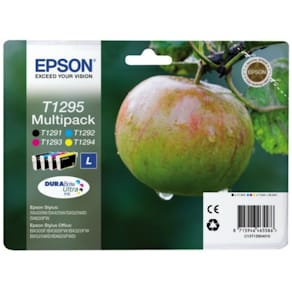 Tintenpatronen Epson T1295 Value Pack, sw, c, m, y