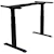Bordsstativ höj/sänk SUN-FLEX® DESKFRAME VI, Traffic Black