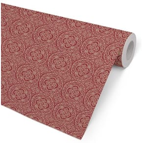 Julpapper CULT Orient vinröd 57cmx154m