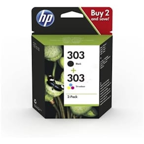 Tintenpatronen HP 303, Combo Pack, schwarz/3-farbig