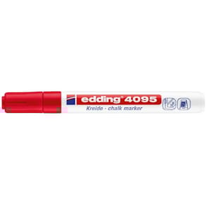 Kreidemarker edding 4095, 2–3 mm, rot
