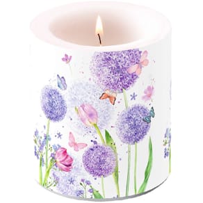 Kerze AMBIENTE 10 cm Blumenschönheit