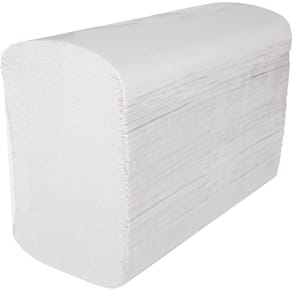Papieren handdoeken, multifold, 2-laags, ft 21 x 24 cm, 200