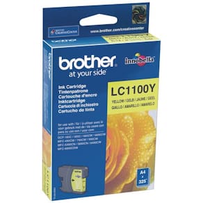 Blekk BROTHER LC1100Y gul