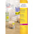 Etiketten Avery afneembaar neon, 63,5 x 29,6 mm, doos