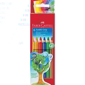 Farbstifte Faber-Castell Jumbo Grip, 6 St.