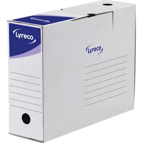 Arkivbox LYRECO FSC 340x250x100mm vit