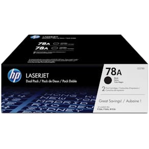 Toner HP 78A, OEM CE278AD, zwart, duopack, 2.100 pagina's