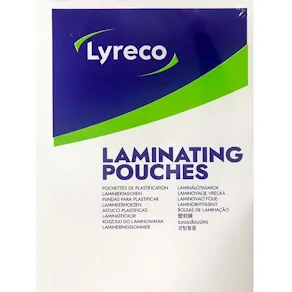 Laminat LYRECO A3 75mic klar 100/fp