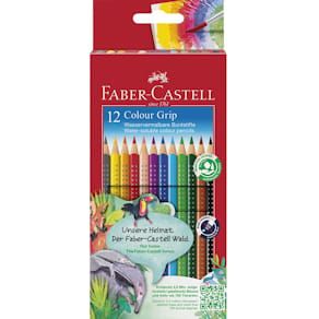 Färgpenna Faber-Castell Colour Grip 2001, 12 färger