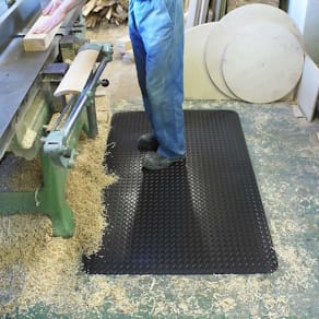 Aflastningsmåtte Matting Yoga Deck Zedlan, 610x12200x16 mm, sort