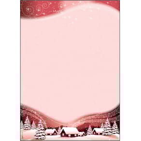 Designpapier Sigel Silent Night, Weihn., A4, 90 g/m², 100 Blatt