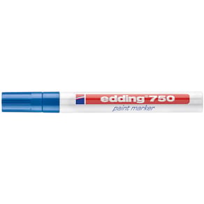 Lackmarker edding 750, 2–4 mm, blau