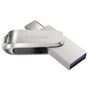 SanDisk Ultra Dual Drive Luxe - USB flash-enhet - 1 TB - USB 3.2