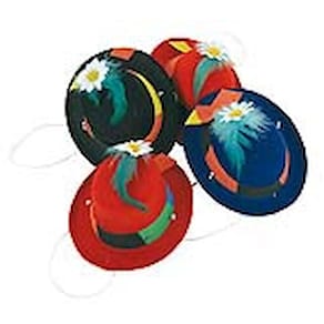 Miniaturhut FRIES, sortiert