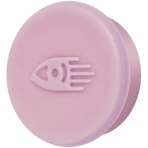 Magnet 20 mm soft pink 10-pack