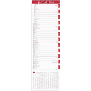 Stor Bordskalender 2026 flik