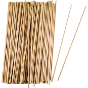 Houten staafje Bouhon, 200 mm, 3 mm, zak van 100 stuks