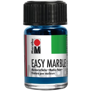 Marmorierfarbe Marabu easy marble, 15 ml, hellblau